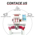 Single Head Simple Flat Digital Computer Embroidery Machine